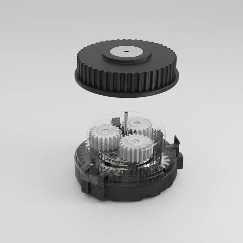 Precision planetary gearbox architecture for low-ratio QDD robot joint actuator sizing