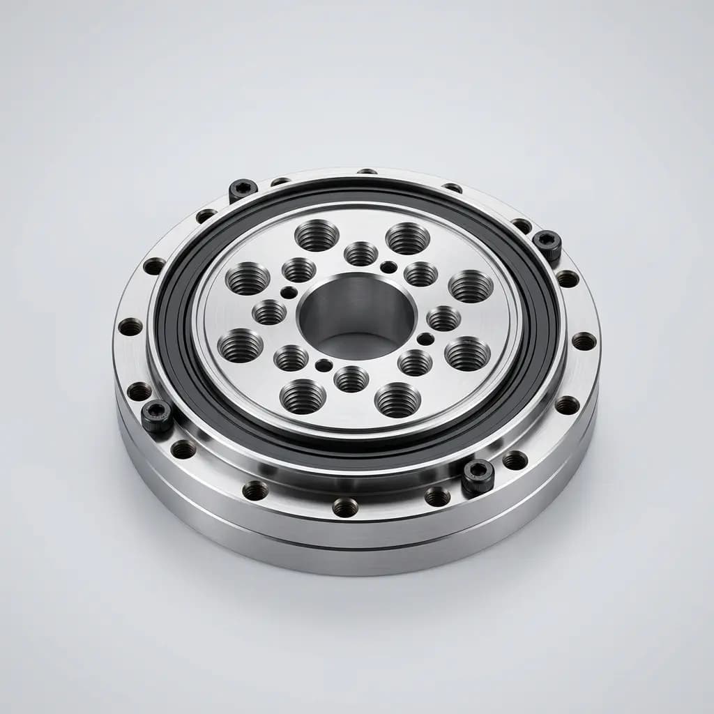 Robot joint module gear assembly for low-ratio actuator architecture