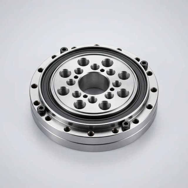 Robot joint module gear assembly for low-ratio actuator architecture