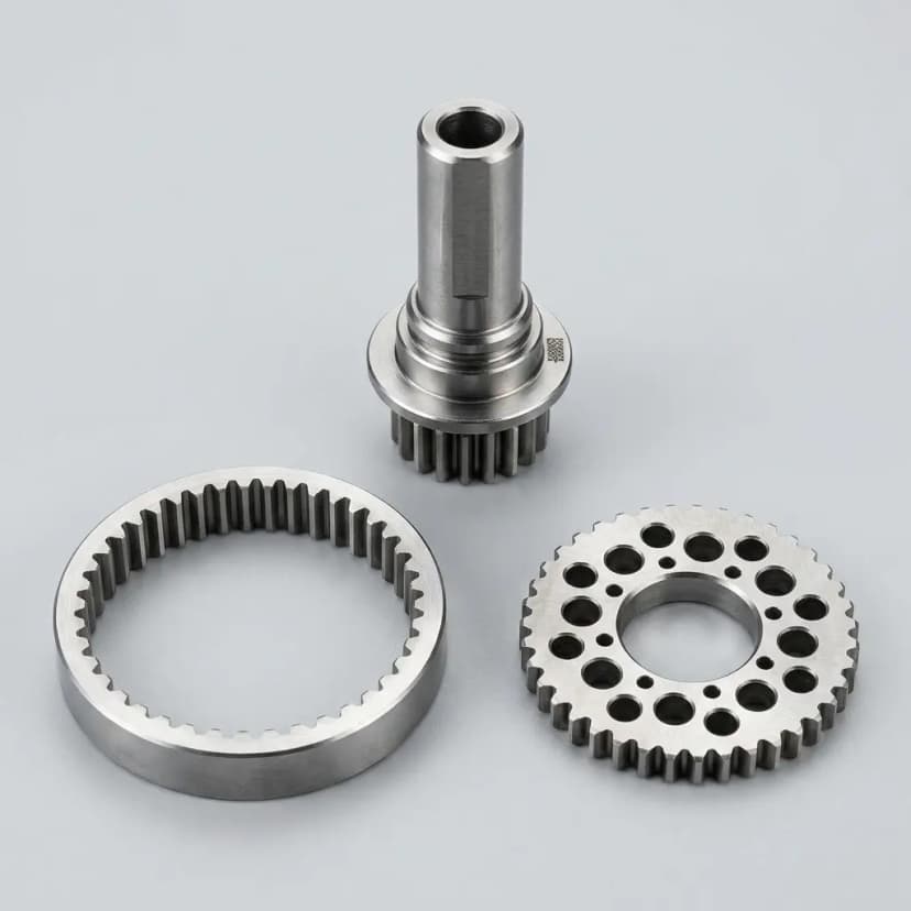 Robot joint gear flange module for OEM mechanical interface planning